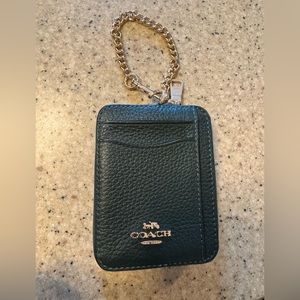 Coach Zip Card Case Wallet